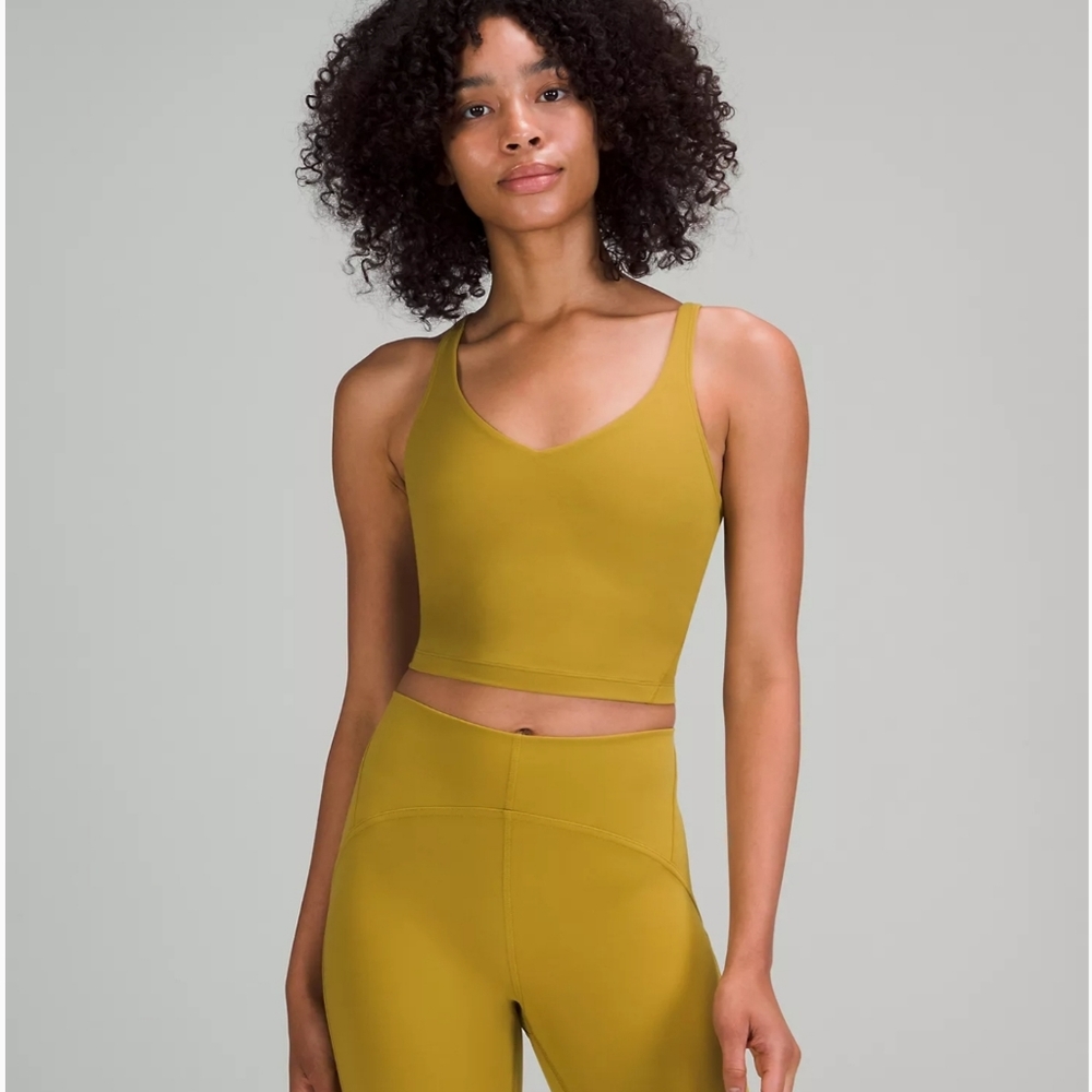Lululemon Align Tank Auric Gold BNWT - Picture 2 of 2